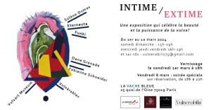 programme exposition Intime / Extime